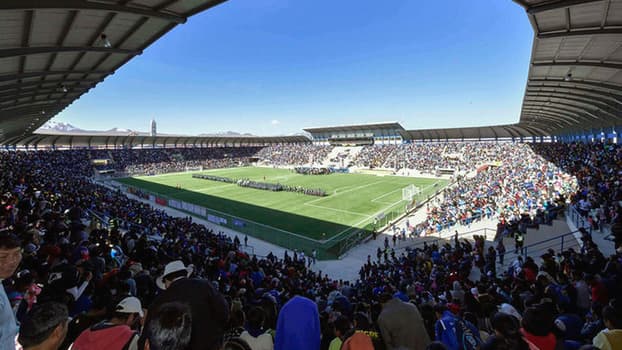 Municipal de El Alto é o estádio mais alto a receber um jogo de Libert