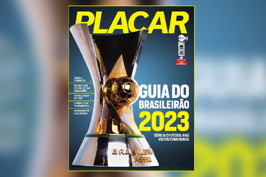 Capa do guia do Brasileirão 2023