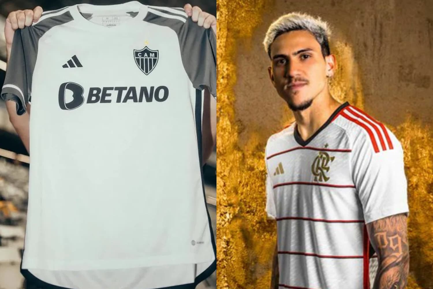 Camisas número dois de times da Adidas foram lancad