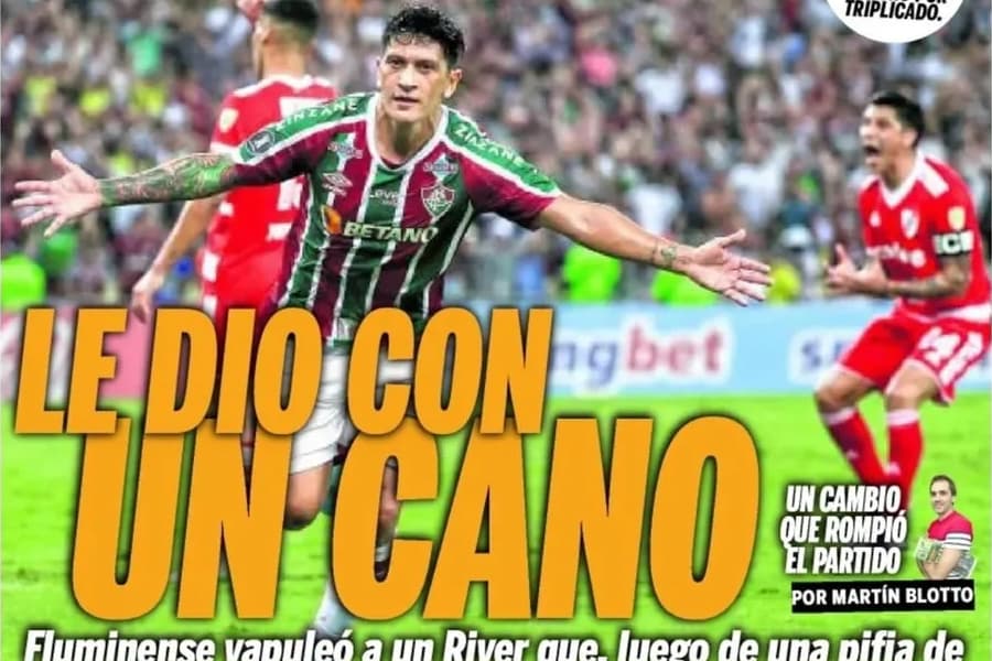 Diário 'Olé' destaca a grande fase de Cano