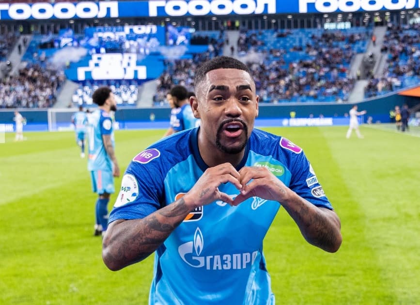 Malcom está perto de conquistar o tetra russo pelo Zenit