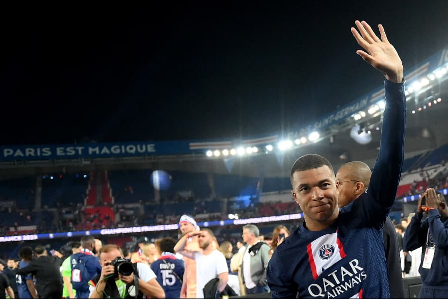 Mbappé foi o principal jogador do PSG na temporada