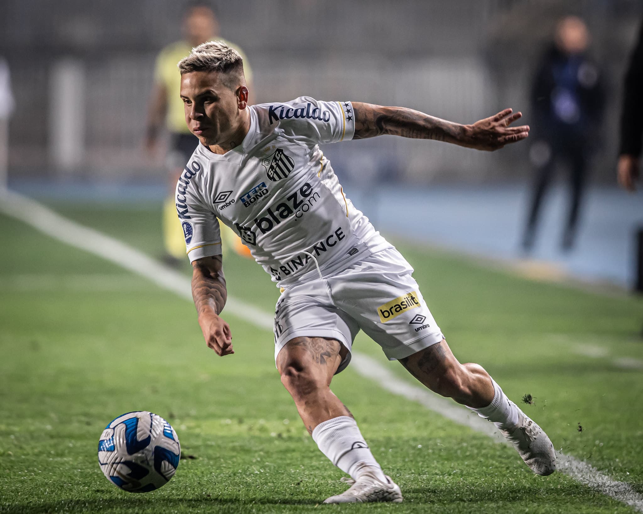 Soteldo, do Santos - Ivan Storti/Santos FC