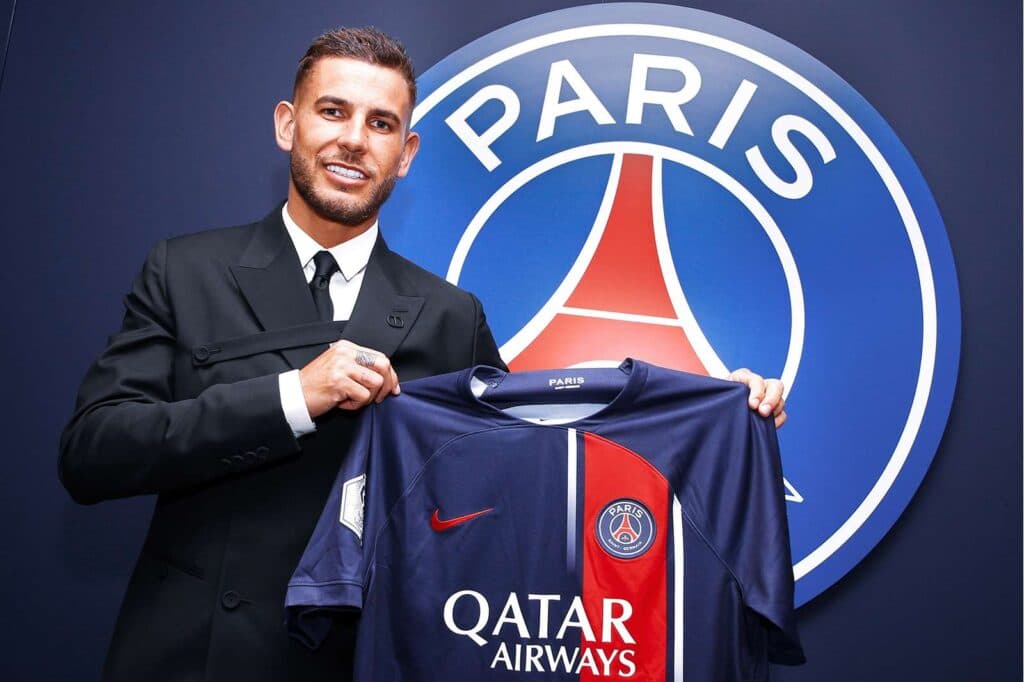 PSG confirma a contratação de Lucas Hernández, francês campeão do mundo - foto: Divulgação