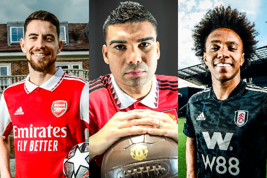 Jorginho, Casemiro e Willian: estrelas brasileiras da Premier