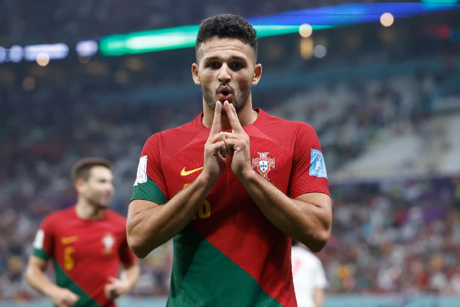 Gonçalo Ramos: 27 gols em 47 jogos na temporada - Esteban Biba/EFE