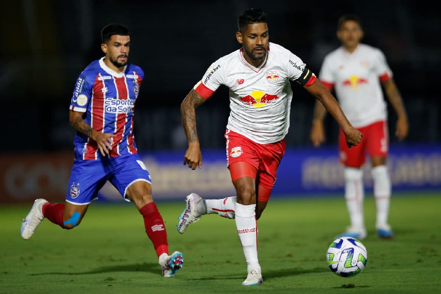 Bragantino, de Aderlan, tenta manter a boa fase na competição - Ari Ferreira/Red Bull Bragantino.