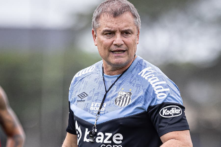 Aguirre fará sua estreia no comando do Santos - Raul Baretta/ Santos FC
