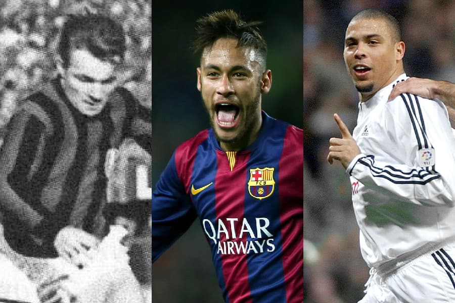 Neymar deixou a Europa com alto número de gols – Montagem sobre / EFE