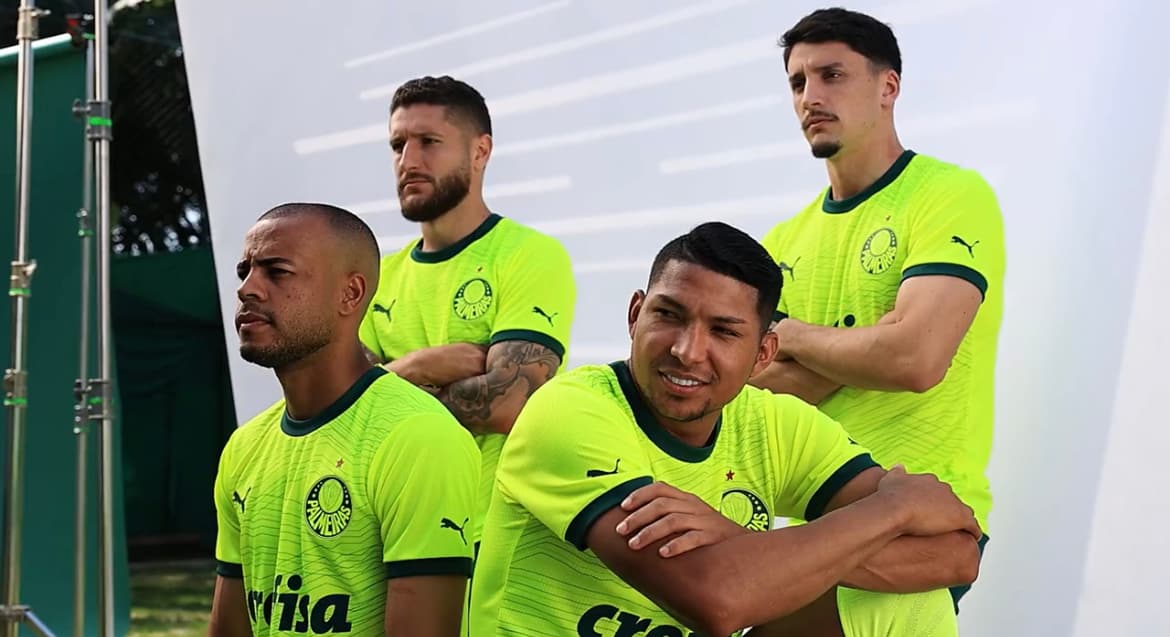 Nova camisa do Palmeiras - Divulgação / Puma