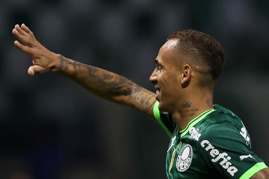 Breo Lopes marcou o decisivo gol do Palmeiras - Cesar Greco/Palmeiras