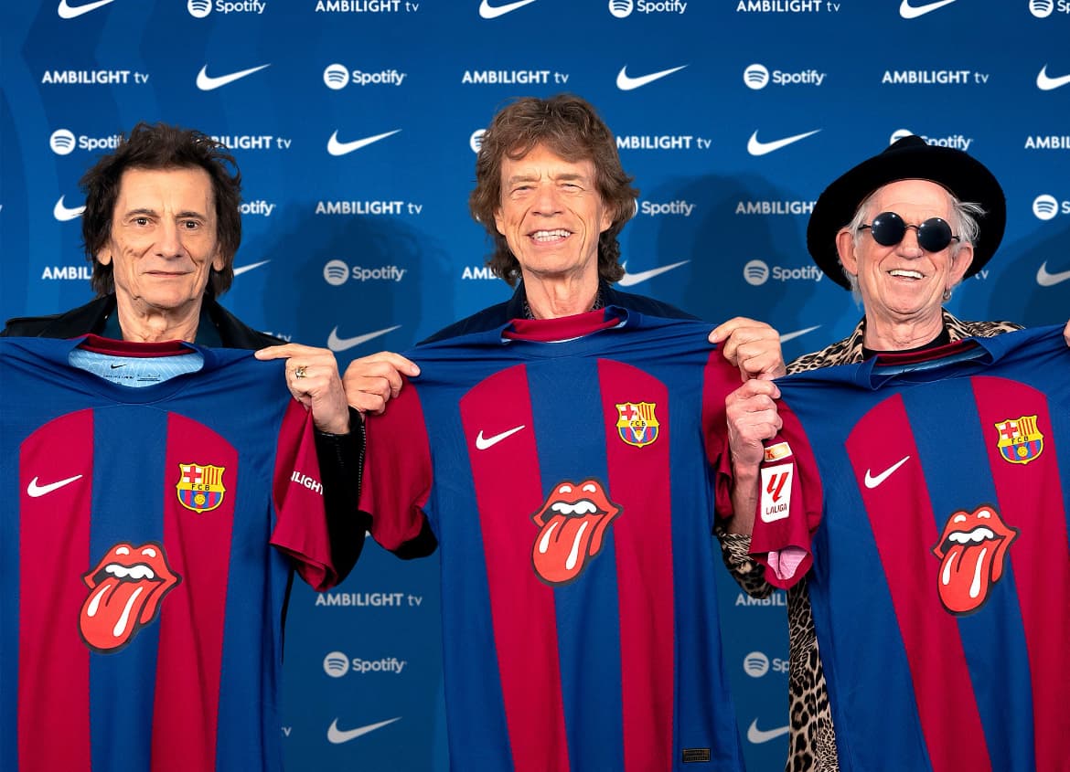 Barcelona e Rolling Stones: nova camisa será utilizada em clássico - Divulgação / Barcelona