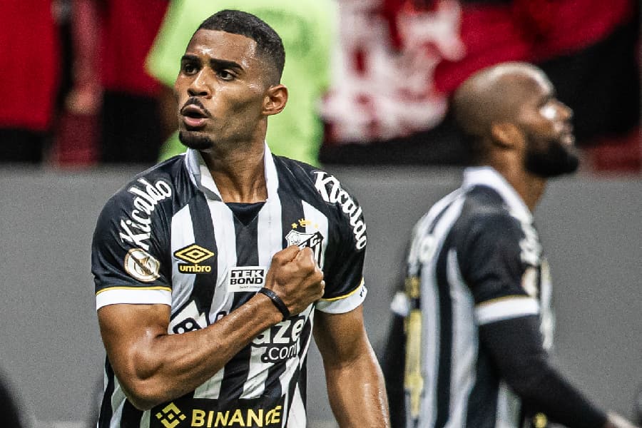 Santos respira aliviado e abre cinco pontos de distância da zona de rebaixamento - Raul Baretta / Santos