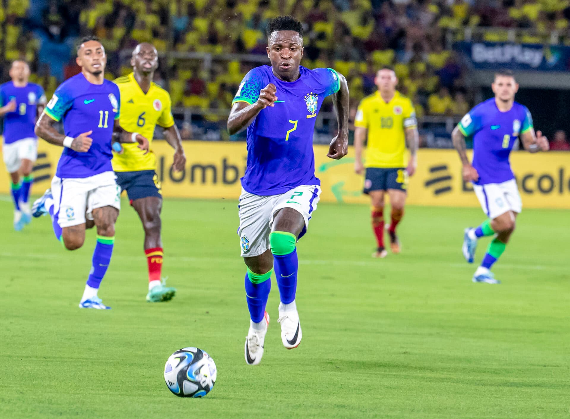 Vini Jr. lesionou nesta data Fifa - Staff Images / CBF
