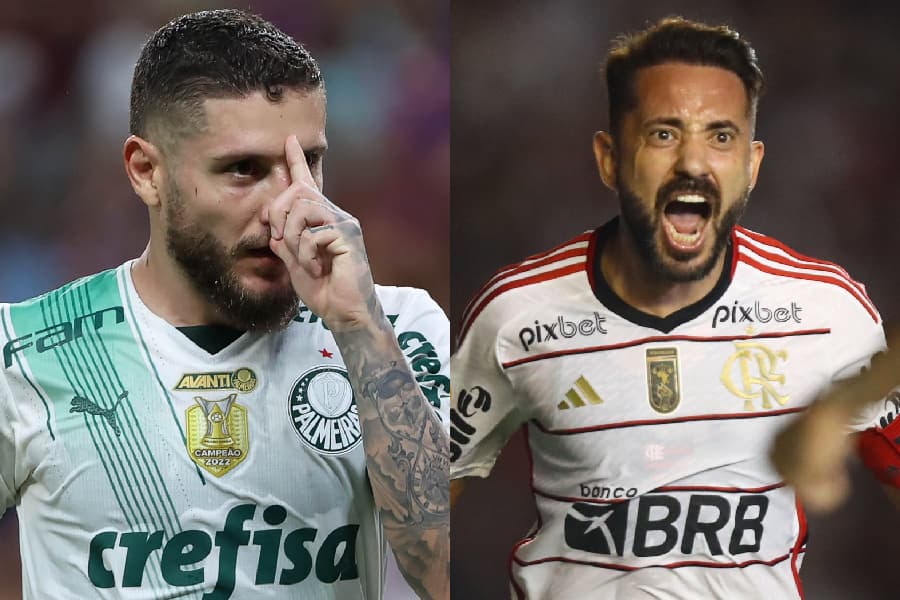 Palmeiras e Flamengo dividem pontuação na liderança e saldo de gols faz a diferença - Divulgação/ Palmeiras e Flamengo