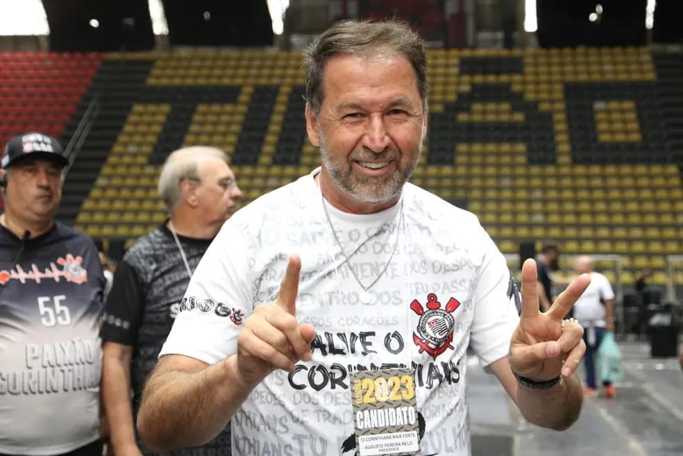 Augusto Melo derruba dinastia de 16 anos do grupo político comandado por Andrés Sanchez - José Manoel Idalgo/Corinthians