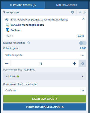 bilhete de aposta na 1xbet