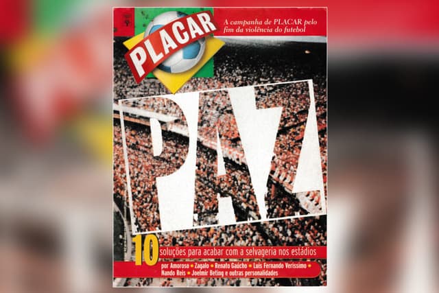 Edição de PLACAR clamava pelo fim da violência no futebol