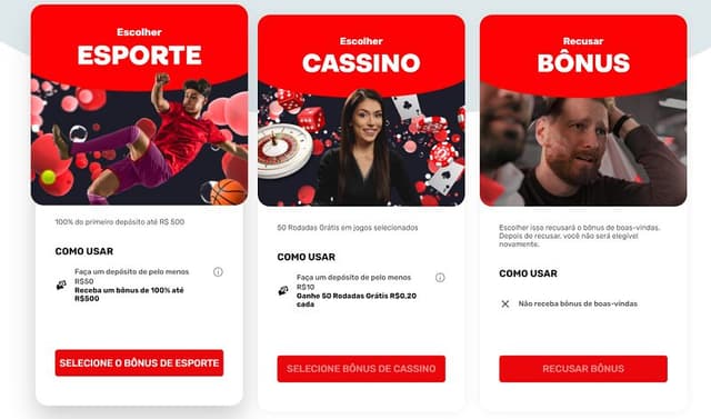 superbet bônus de boas-vindas
