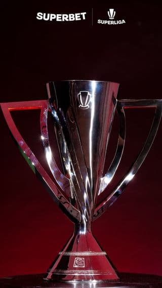 troféu da superliga, patrocinada pela superbet