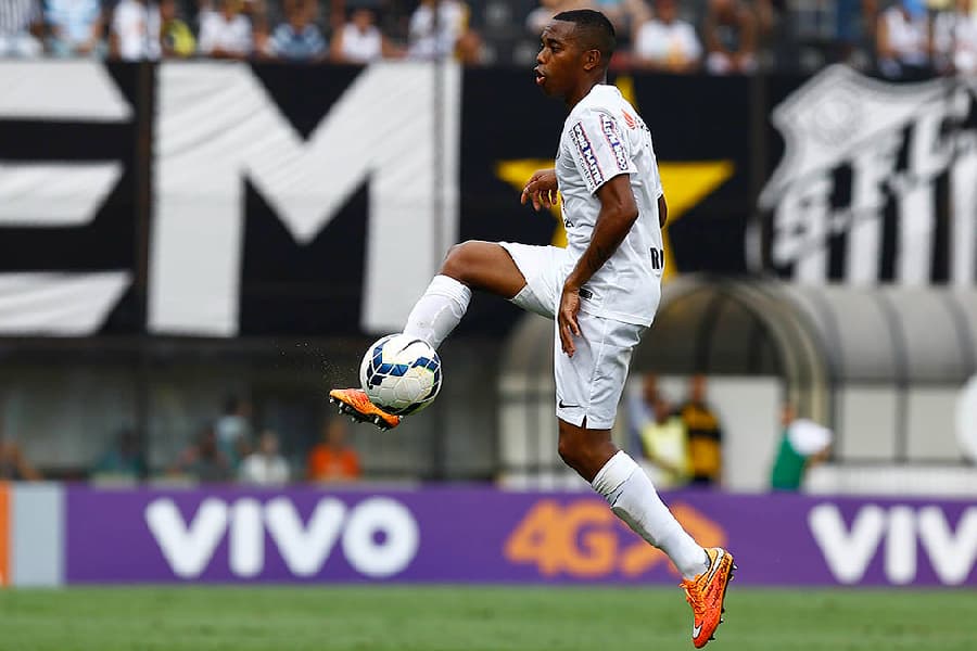 Robinho, Santos, Ricardo Saibun / Divulgação SantosFC