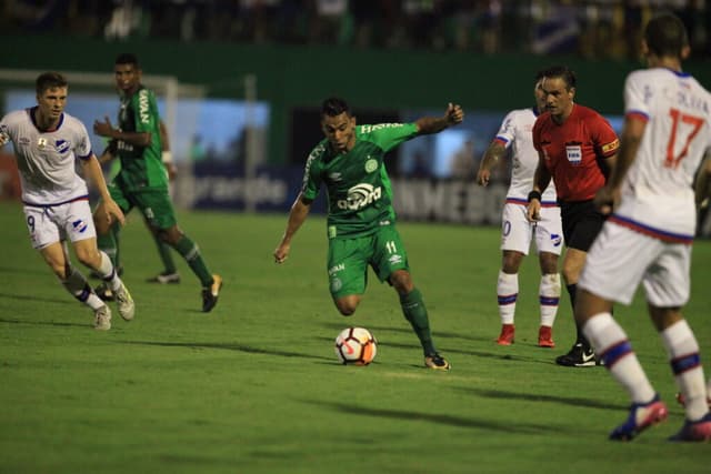 Chapecoense é eliminada da Libertadores para o Nacional, do Uruguai - Divulgação / Chapecoense