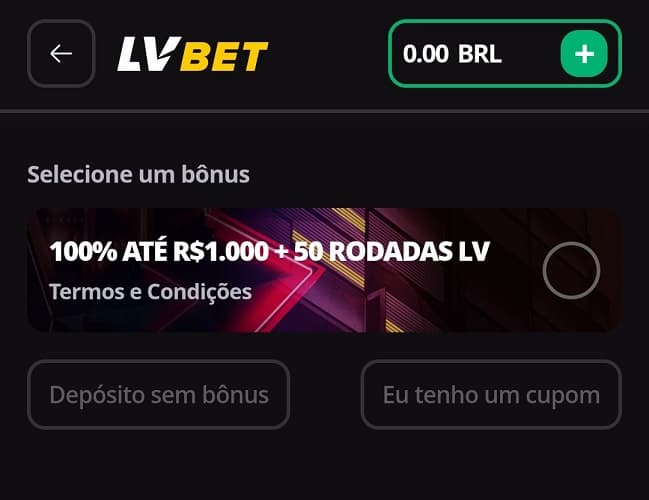 ativação de bônus na lvbet
