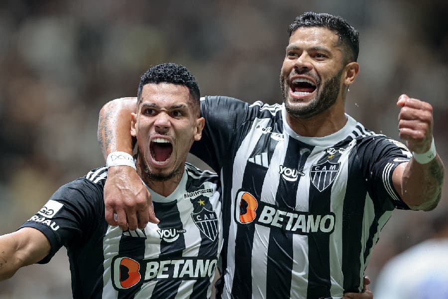 Paulinho e Hulk são as principais referências do Galo na temporada - Pedro Souza/Atletico