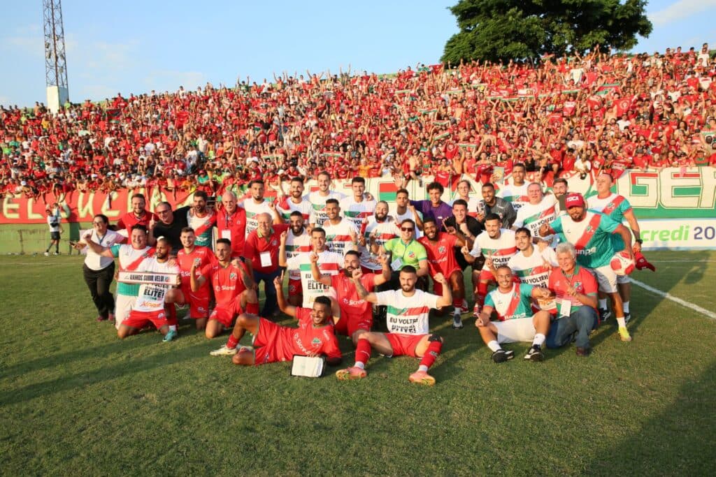 Velo Clube retorna à elite do Paulistão após 46 anos e com técnico artilheiro