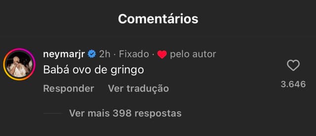 Neymar se irritou com post elogiando Mbappé - Reprodução