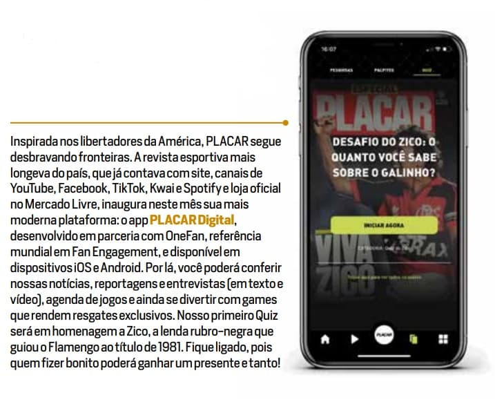 App PLACAR Digital