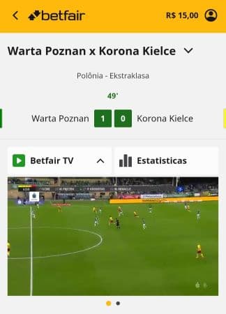 streaming ao vivo betfair