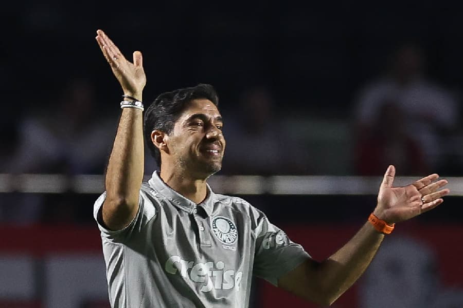 Abel Ferreira conquistou o título do Paulistão nesta temporada - Cesar Greco/Palmeiras