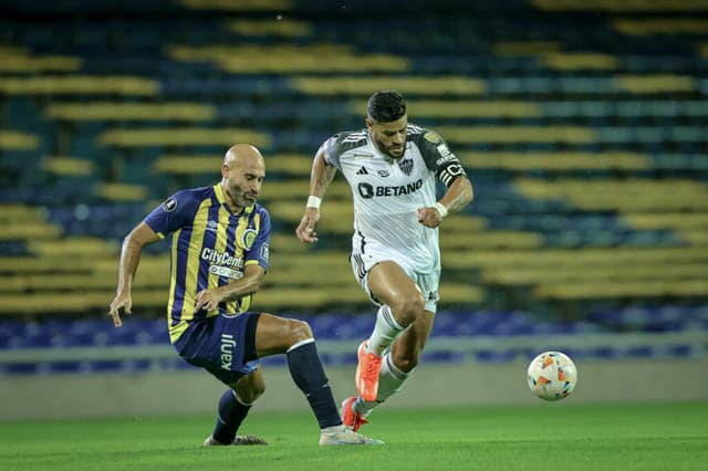Atlético-MG e Rosário Central contam com patrocínios de jogos online - Foto: Pedro Souza / Atlético