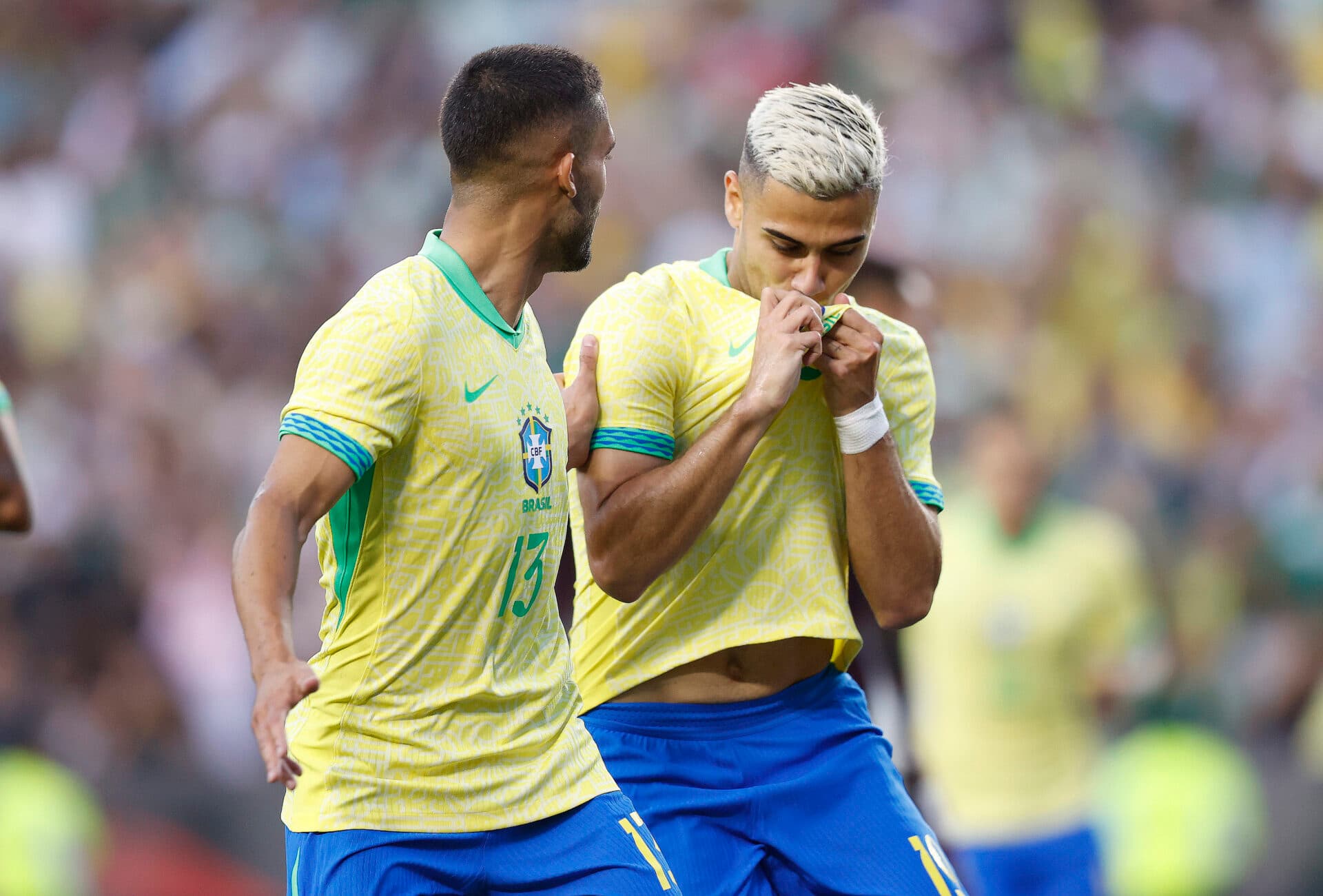 Seleção brasileira corta Vini Jr. e chama Andreas Pereira