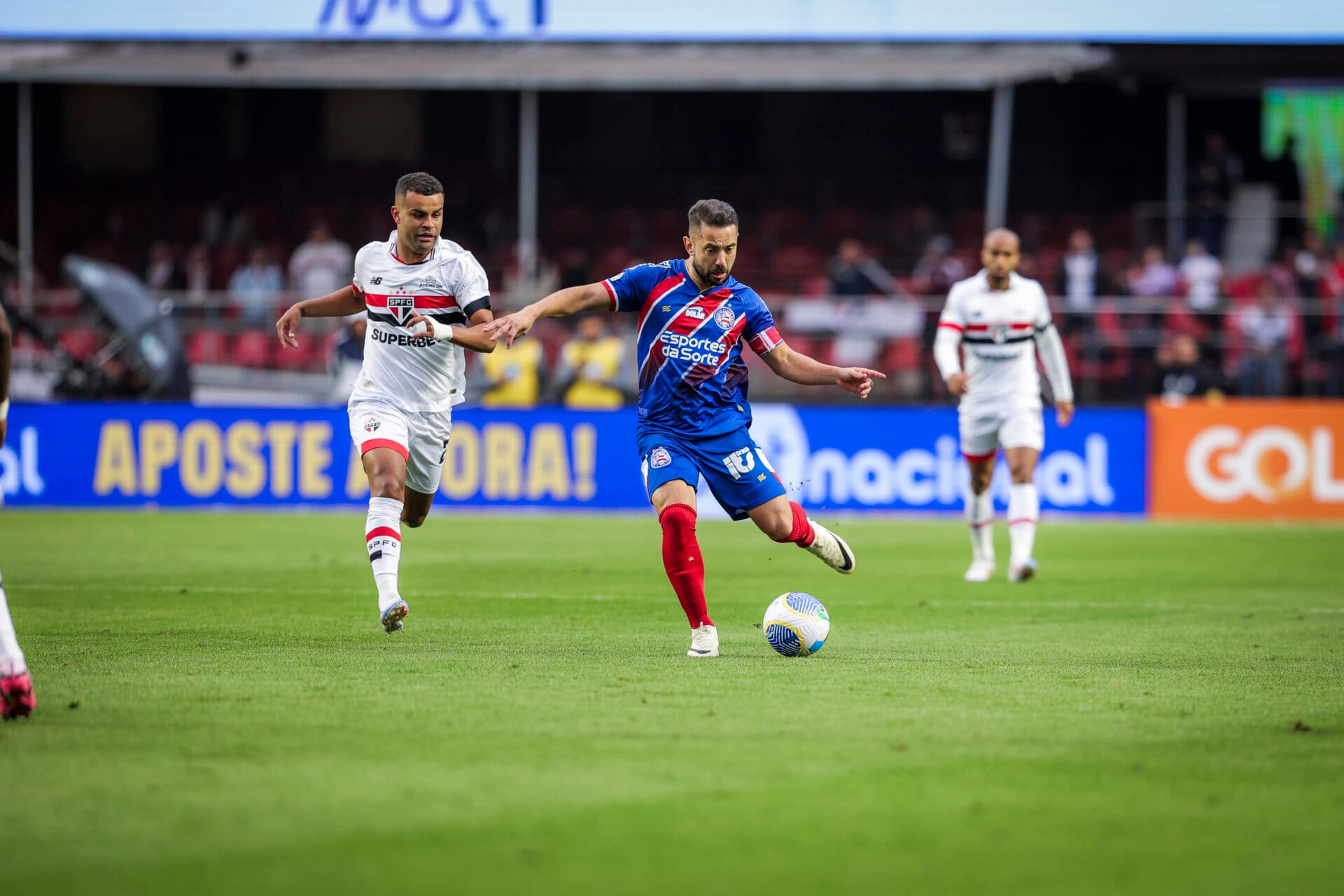 Bahia x São paulo: horário, onde assistir e escalações