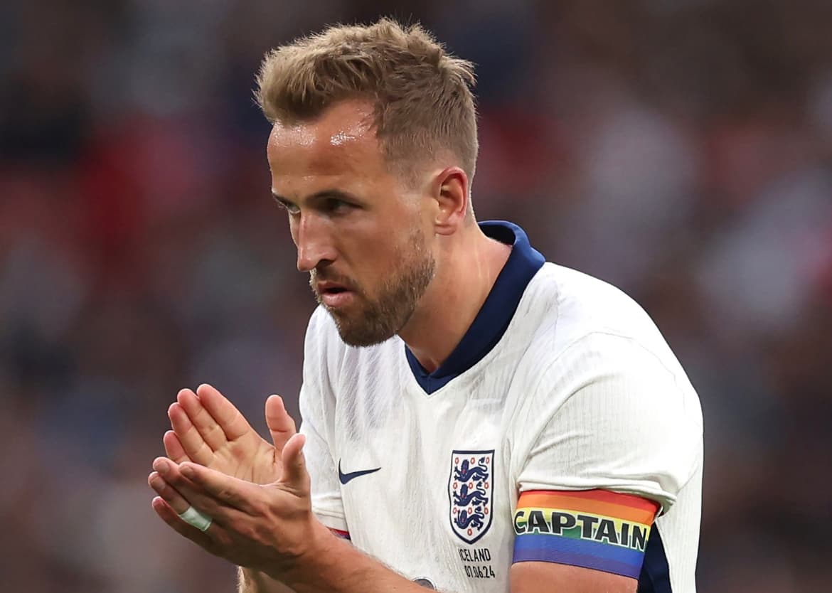 Harry Kane, atacante da Inglaterra - Divulgação / England Football
