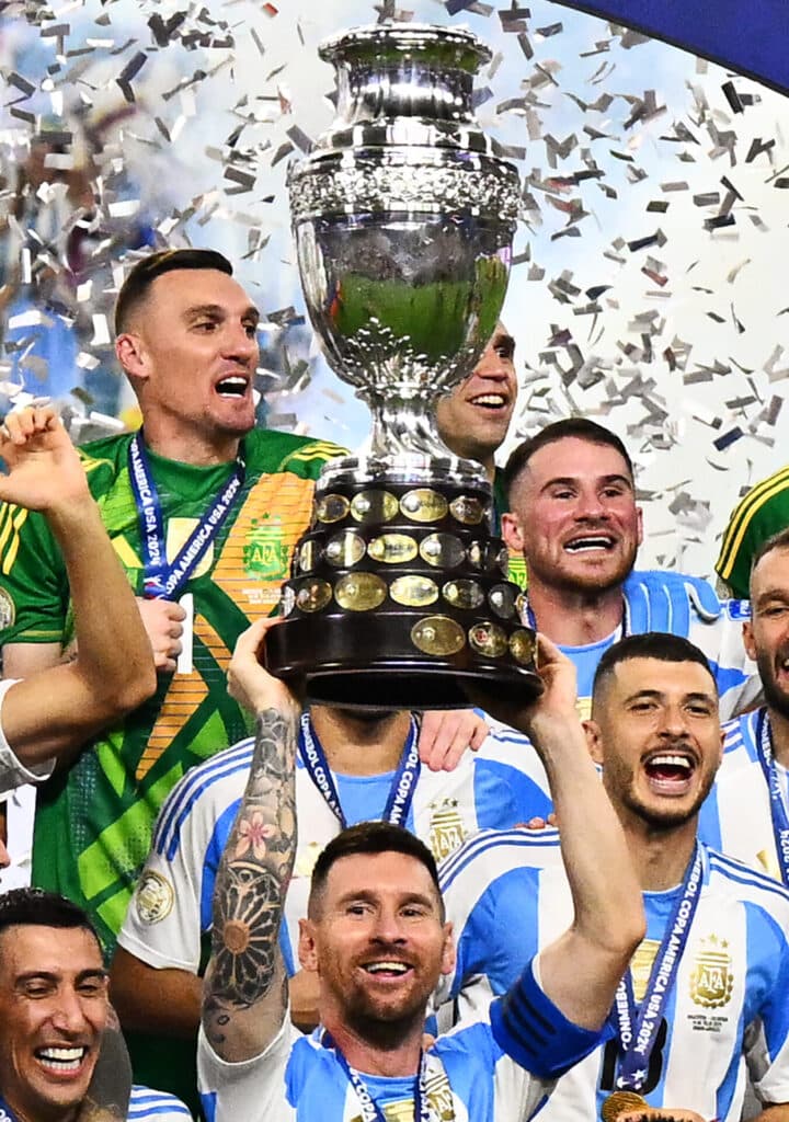 Messi e a sonhada segunda taça de campeão da América - Chandan Khanna/AFP