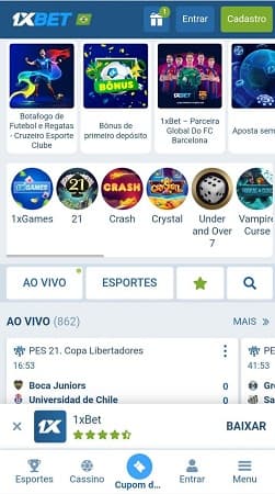 1xbet apostas com cash out