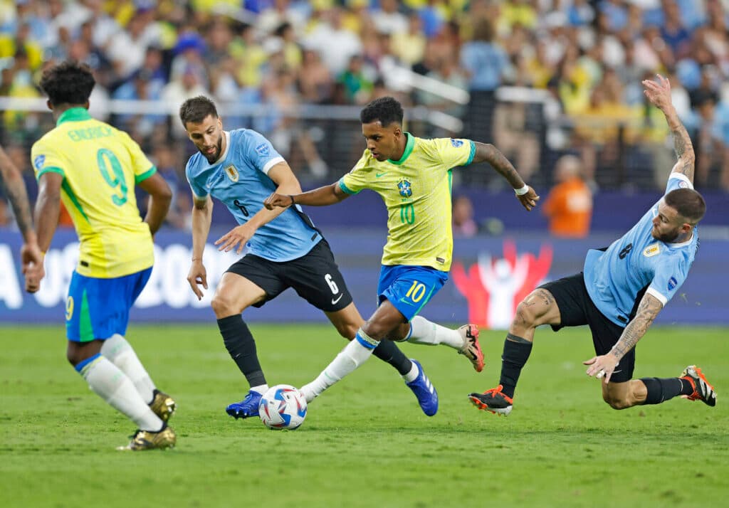 Brasil e Uruguai na Copa América - Foto: Rafael Ribeiro/CBF
