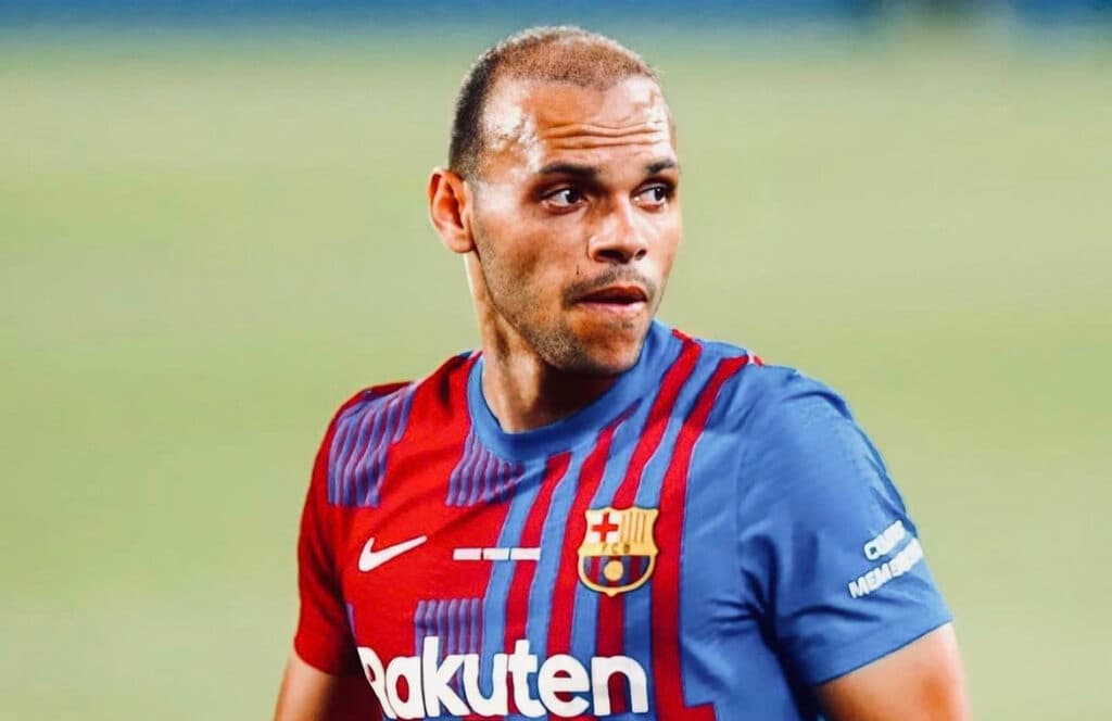 Grêmio anuncia Braithwaite, ex-Barça