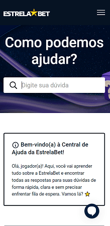 atendimento ao cliente estrela bet