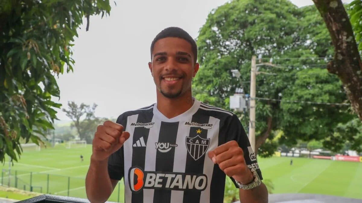 Atlético-MG vai usar Robert Santos no Brasileiro de Aspirantes