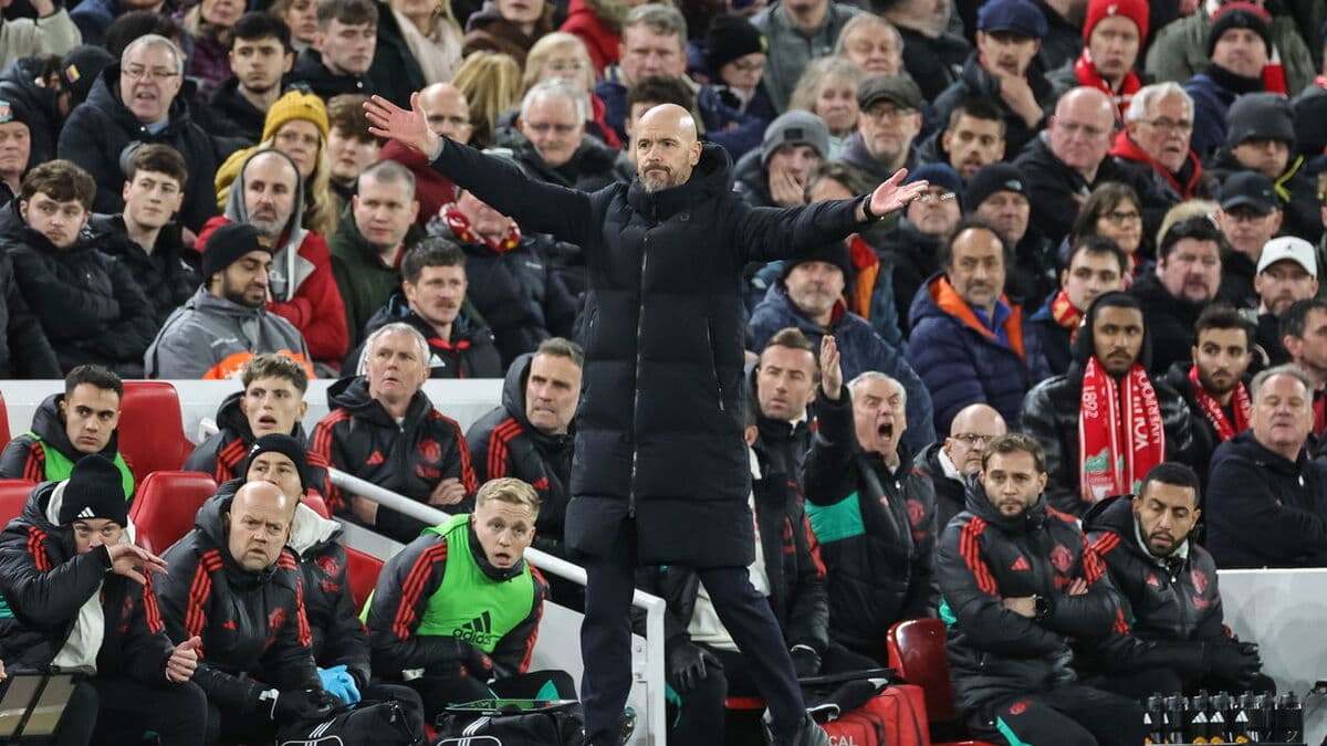 Erik Ten Hag, ex-técnico do Manchester United - Mark Cosgrove/News Images