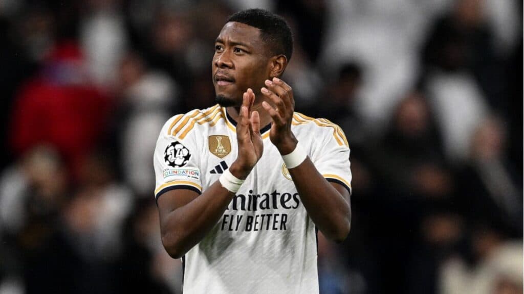 Alaba já está fora do Real Madrid há quase um ano por lesão