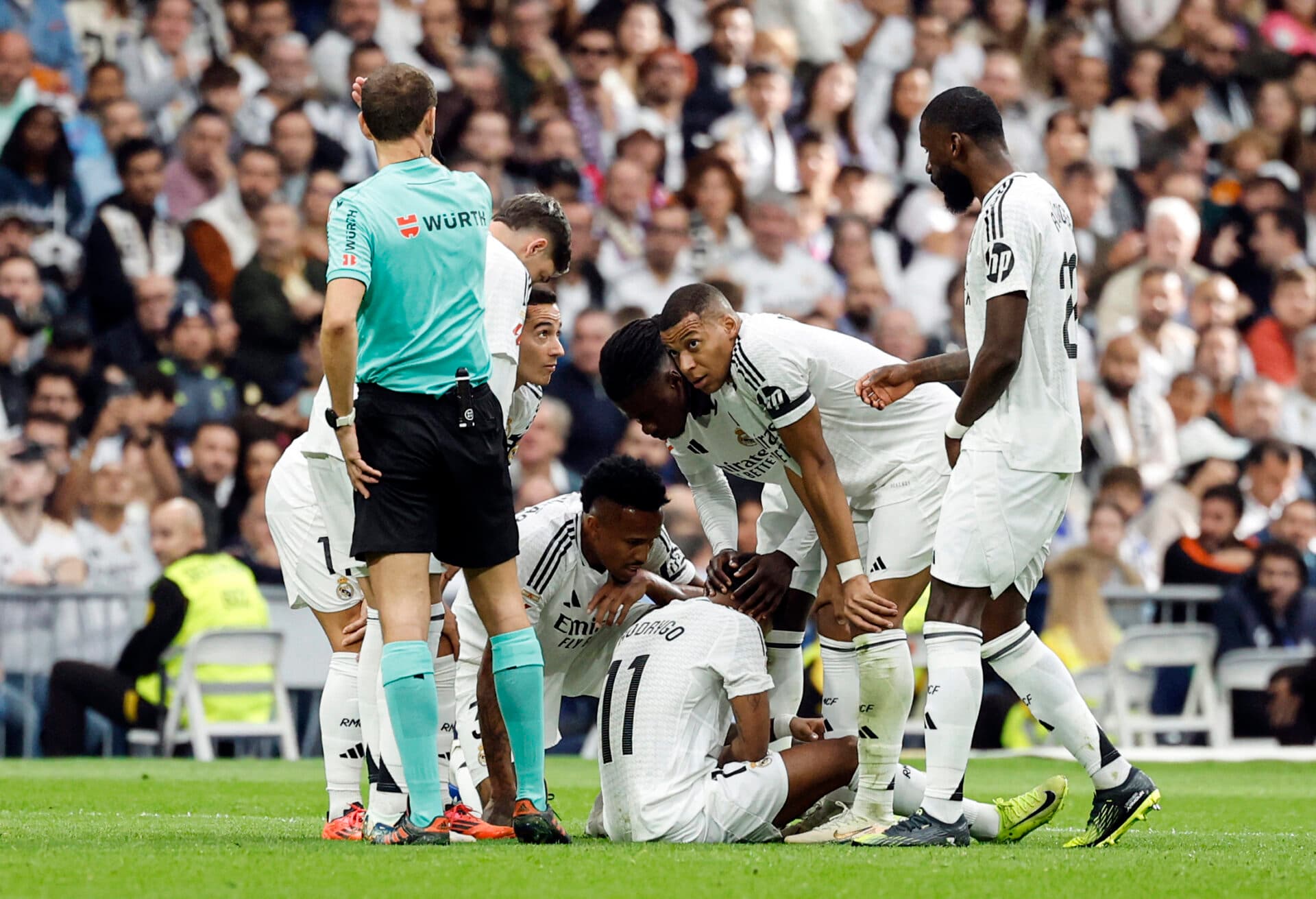 Rodrygo vive nova lesão e aumenta drama do Real Madrid
