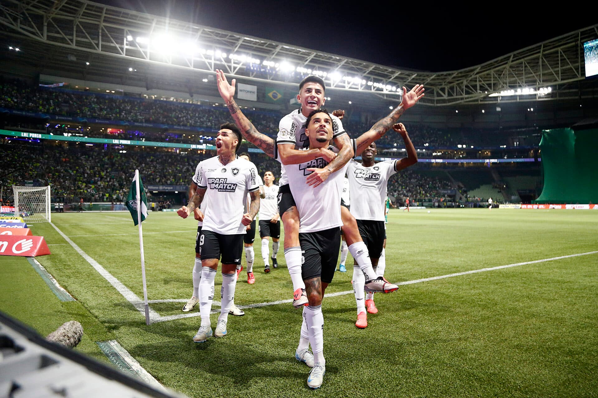 Botafogo vence Palmeiras em ‘final antecipada’ e se aproxima de título