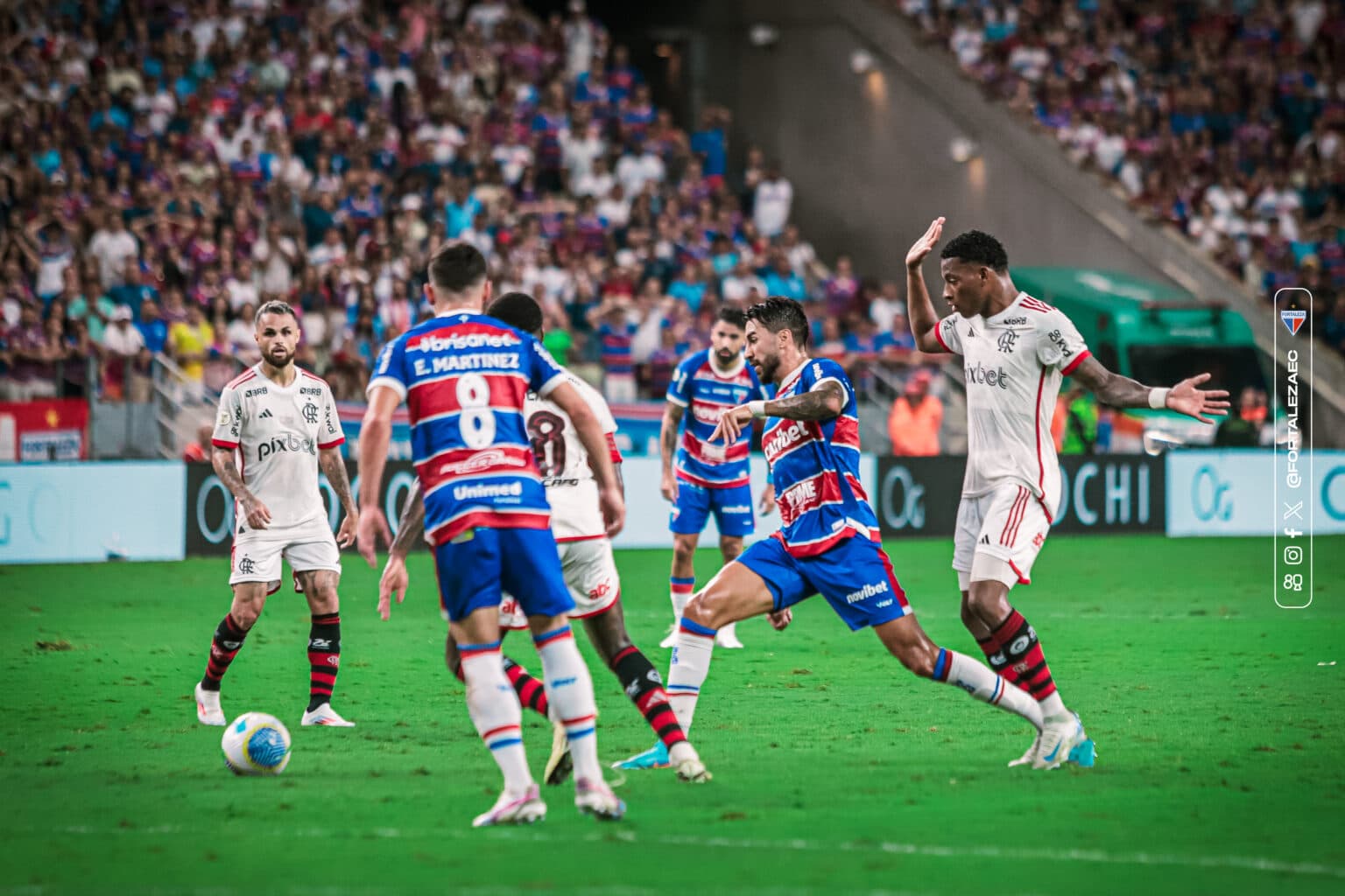 Fortaleza bate recorde de arrecadação em confronto com o Flamengo