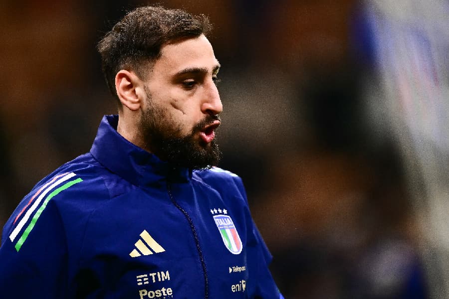 Goleiro Donnarumma, do PSG, é um dos pilares da equipe de Luciano Spalletti - Marco Bertorello/AFP