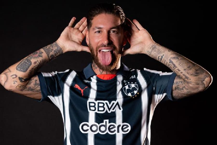 Sergio Ramos, jogador do Monterrey. Foto: Divulgação/AFP